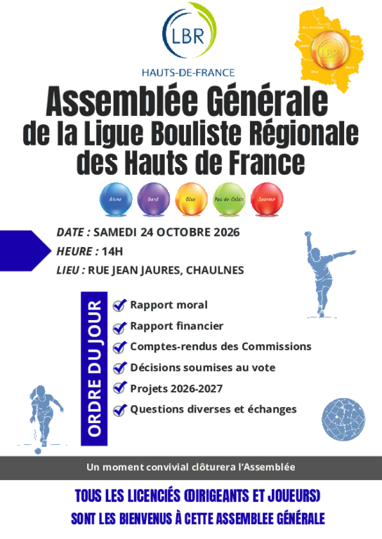 Assemblée Générale de la Ligue