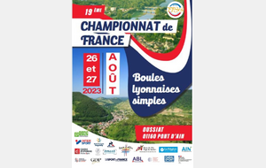 Championnats de France Simples 2023 OUSSIAT (01)