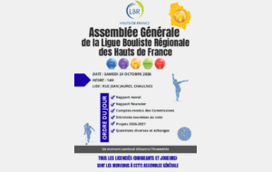 Assemblée Générale de la Ligue