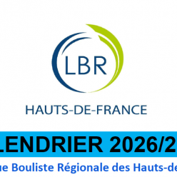 Calendrier Régional 2026 2027